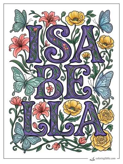 Colored example of this coloring page