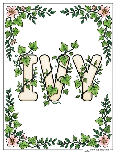 Colored example of this coloring page