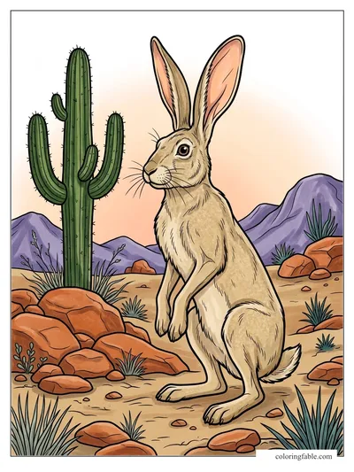 Colored example of this coloring page