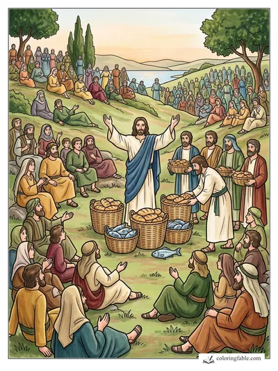 Colored example of this coloring page