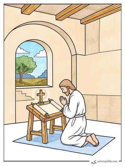 Colored example of this coloring page