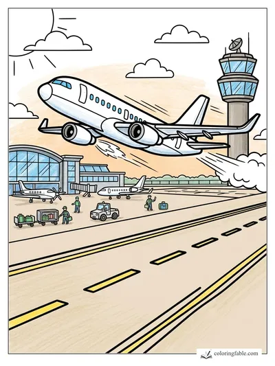 Colored example of this coloring page