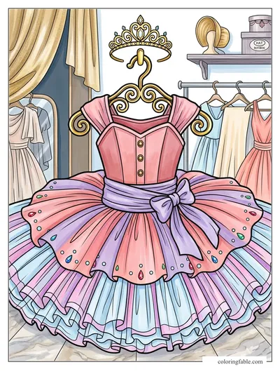 Colored example of this coloring page