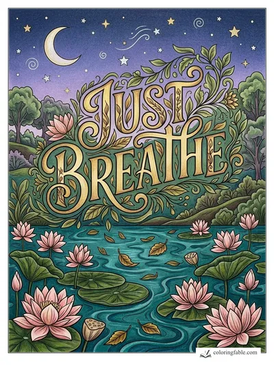 Colored example of this coloring page