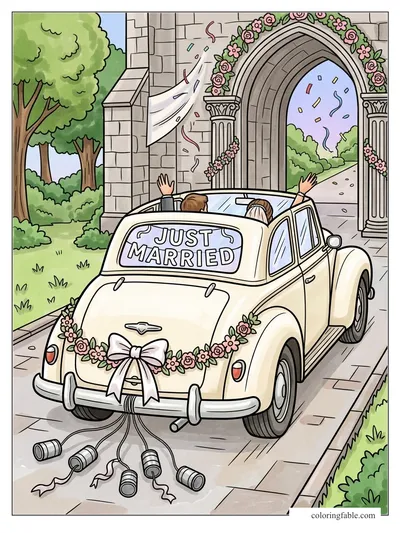 Colored example of this coloring page