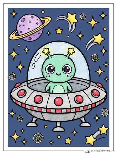 Colored example of this coloring page
