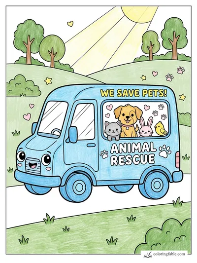 Colored example of this coloring page
