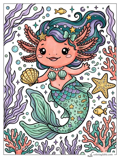 Colored example of this coloring page