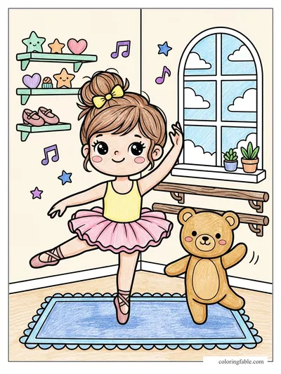 Colored example of this coloring page