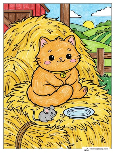 Colored example of this coloring page