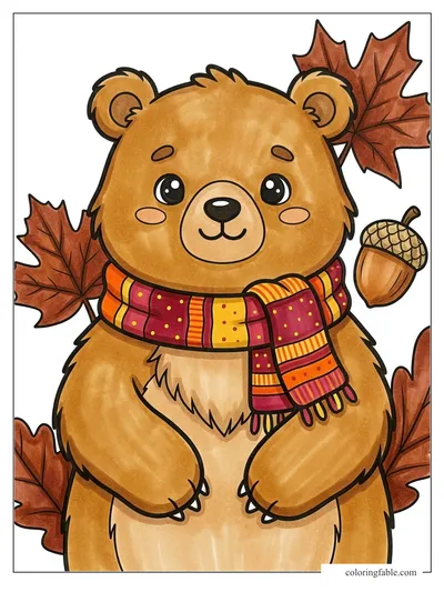 Colored example of this coloring page