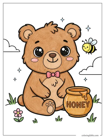 Colored example of this coloring page