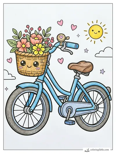 Colored example of this coloring page