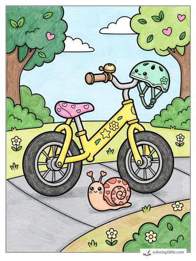 Colored example of this coloring page