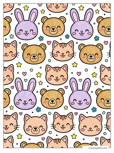 Colored example of this coloring page