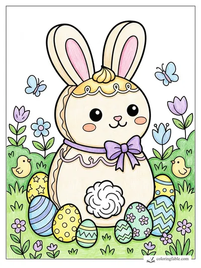Colored example of this coloring page
