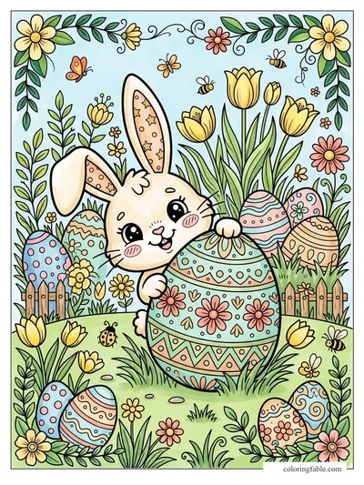 Colored example of this coloring page