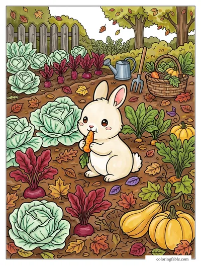 Colored example of this coloring page