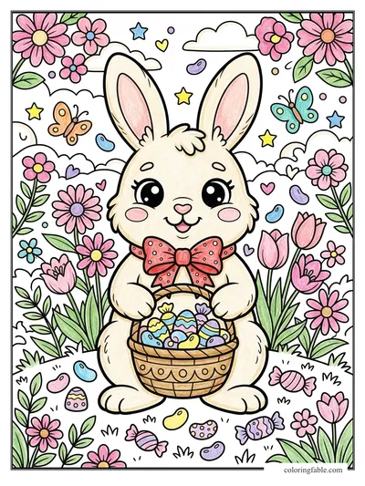 Colored example of this coloring page