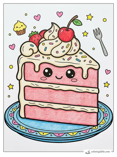Colored example of this coloring page