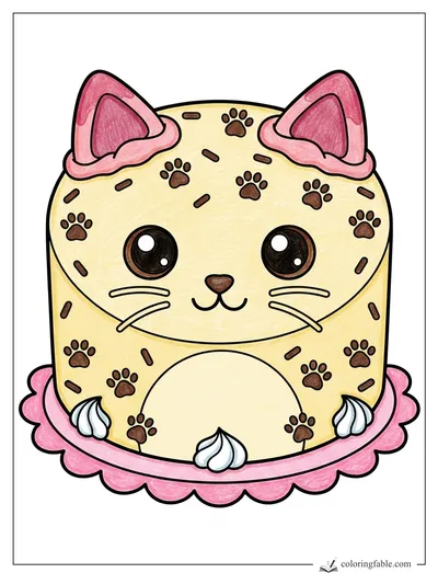 Colored example of this coloring page