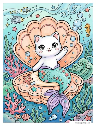 Colored example of this coloring page