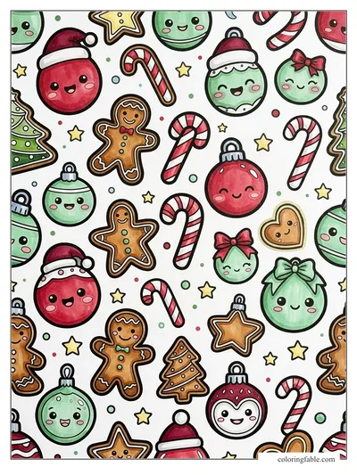 Colored example of this coloring page