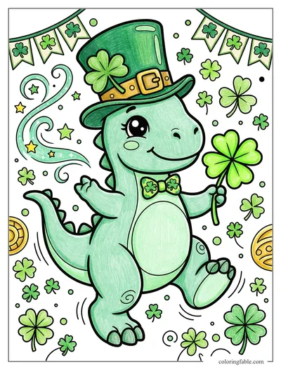 Colored example of this coloring page