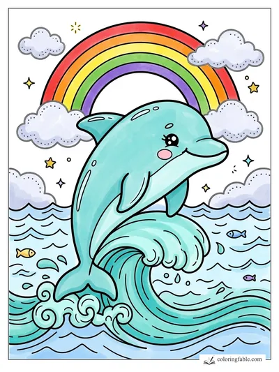 Colored example of this coloring page