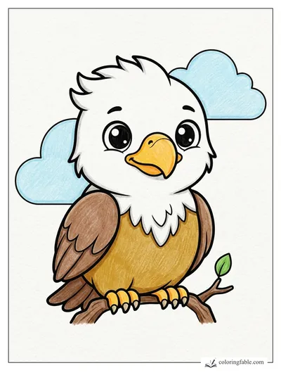 Colored example of this coloring page