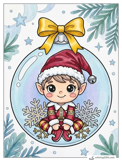 Colored example of this coloring page