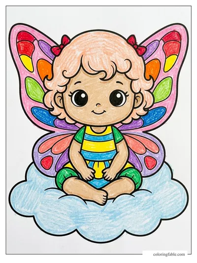 Colored example of this coloring page