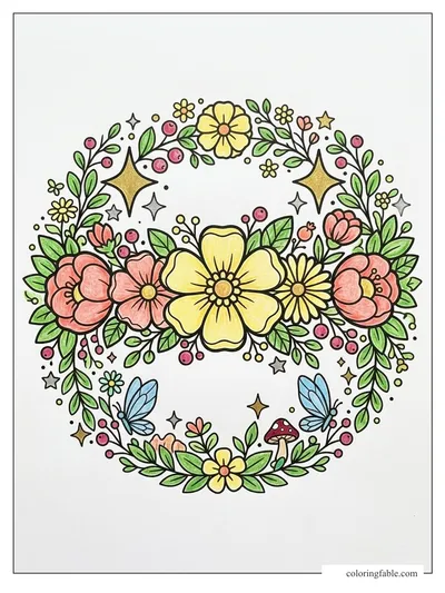 Colored example of this coloring page