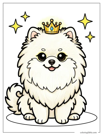 Colored example of this coloring page