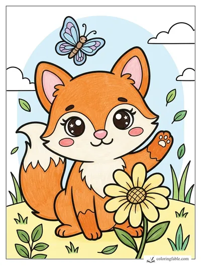 Colored example of this coloring page