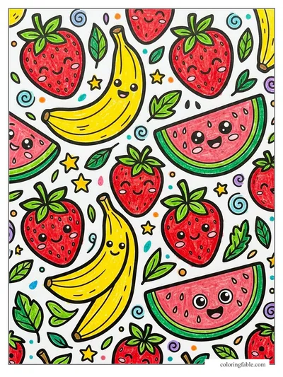 Colored example of this coloring page