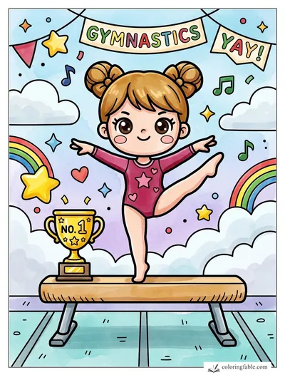Colored example of this coloring page