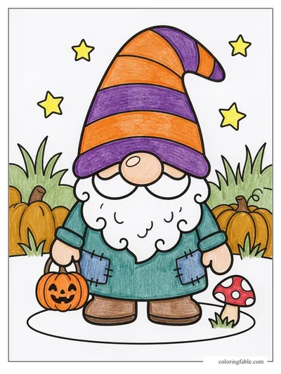 Colored example of this coloring page
