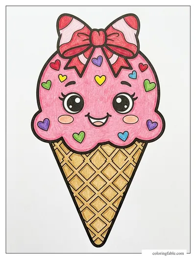 Colored example of this coloring page