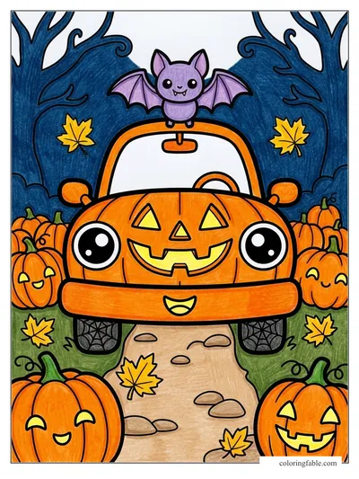 Colored example of this coloring page