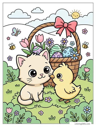 Colored example of this coloring page