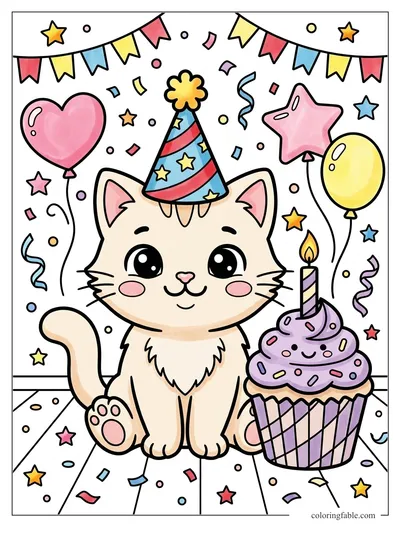 Colored example of this coloring page