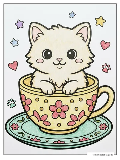 Colored example of this coloring page