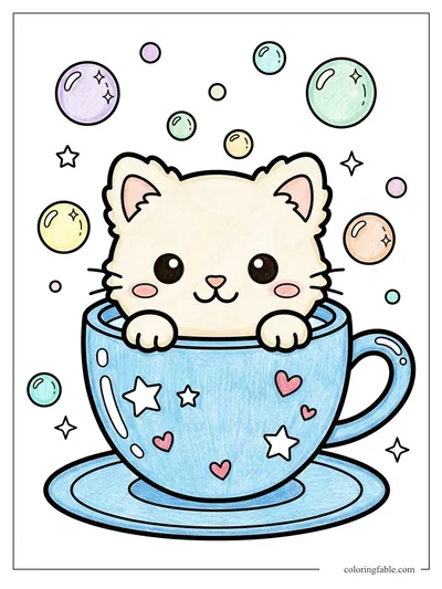 Colored example of this coloring page
