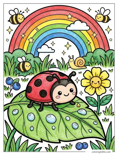 Colored example of this coloring page