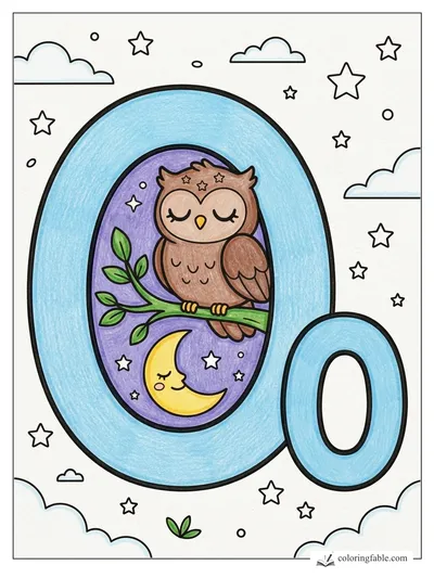 Colored example of this coloring page