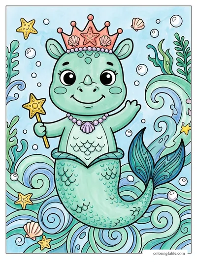 Colored example of this coloring page