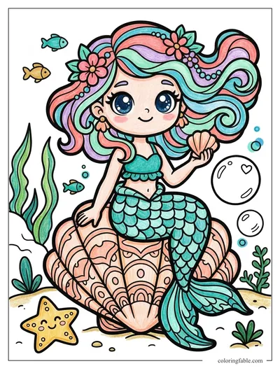 Colored example of this coloring page
