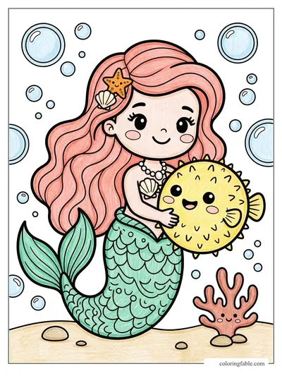Colored example of this coloring page