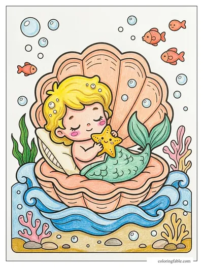 Colored example of this coloring page